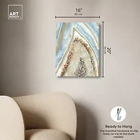 ART REMEDY® "Clarity Art" Giclee Abstract Canvas Art