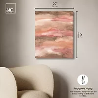 ART REMEDY® "Loose Powder" Giclee Abstract Canvas Art