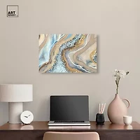 ART REMEDY® Art Remedy "The Luxurious Geode" Giclee Canvas Print