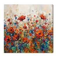 ART REMEDY® "Beautiful Garden Bloom" Giclee Floral And Botanical Canvas Art