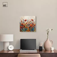 ART REMEDY® "Beautiful Garden Bloom" Giclee Floral And Botanical Canvas Art