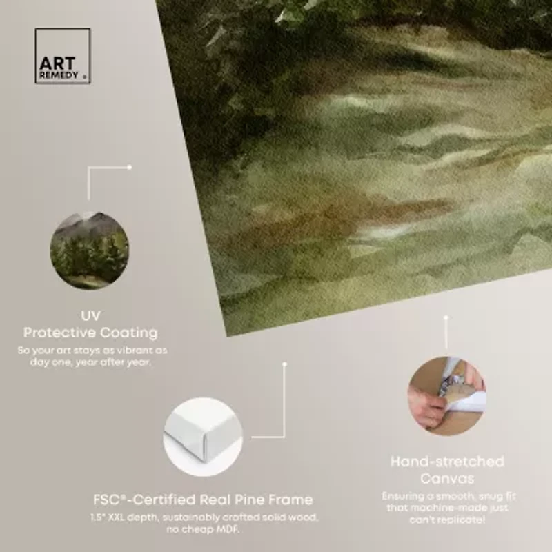 ART REMEDY® Art Remedy "April Woodland" Giclee Canvas Print