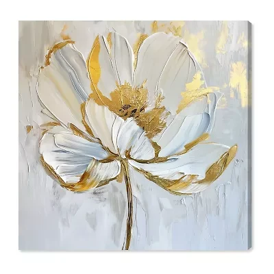 ART REMEDY® "Magnolia Ii" Giclee Floral And Botanical Canvas Art