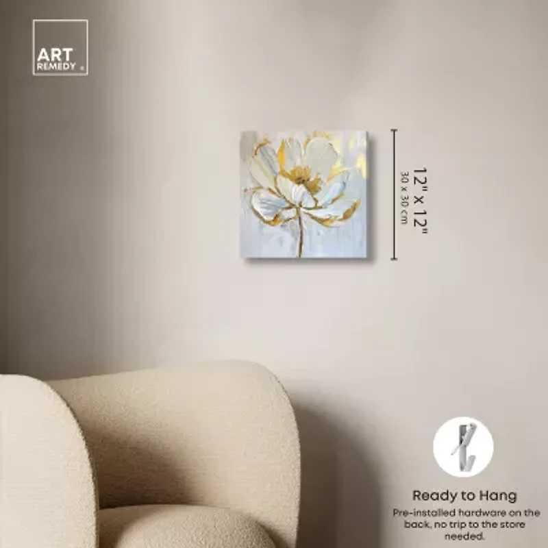 ART REMEDY® "Magnolia Ii" Giclee Floral And Botanical Canvas Art