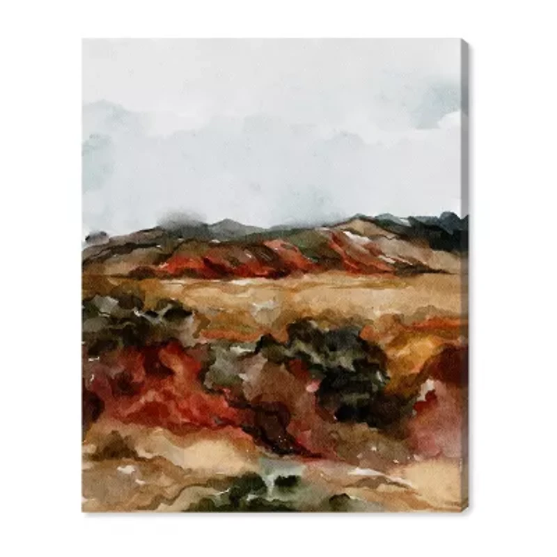ART REMEDY® Art Remedy "A Campfire" Giclee Canvas Print