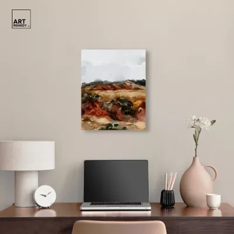 ART REMEDY® Art Remedy "A Campfire" Giclee Canvas Print