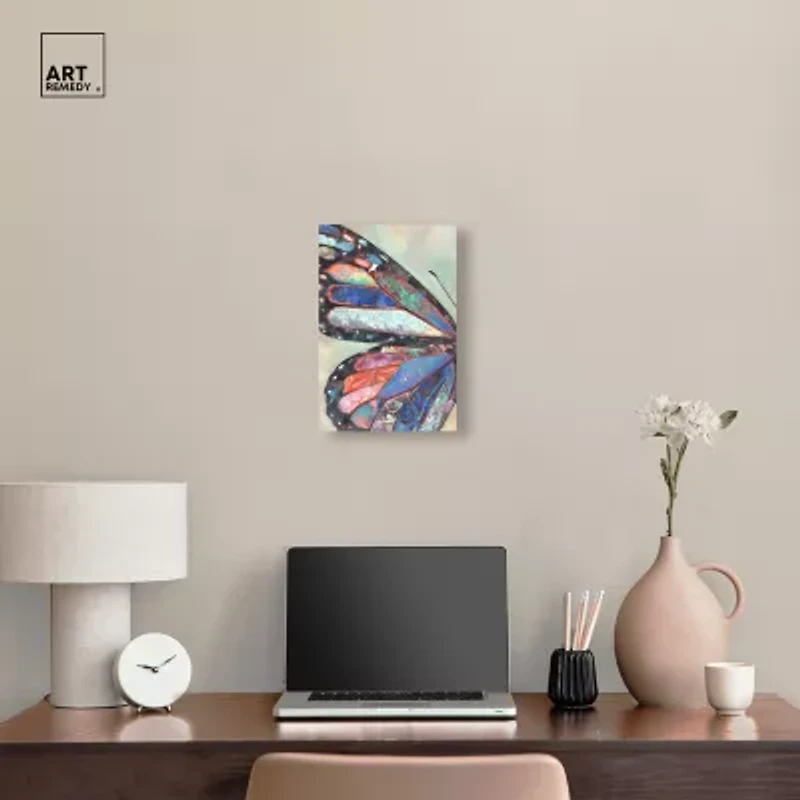ART REMEDY® Art Remedy "Butterfly Part I" Giclee Canvas Print