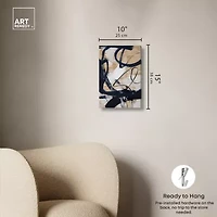 ART REMEDY® "Flowing" Giclee Abstract Canvas Art