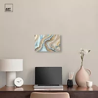 ART REMEDY® "The Luxurious Geode" Giclee Abstract Canvas Art