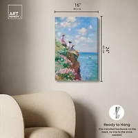 ART REMEDY® Art Remedy "By The Seaside" Giclee Canvas Print