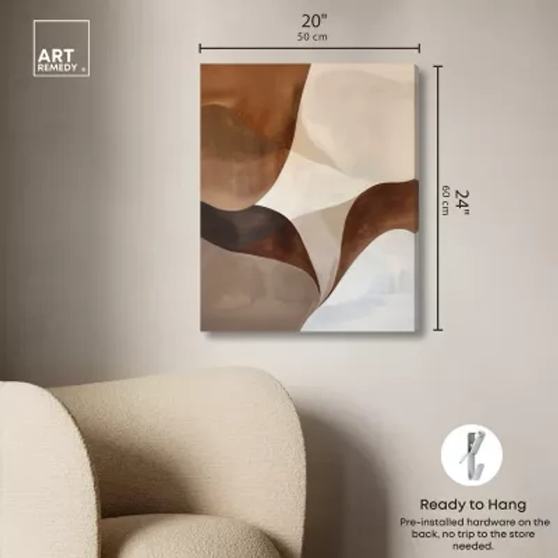 ART REMEDY® Art Remedy "Dream Away Ii" Giclee Canvas Print, Abstract Canvas Art
