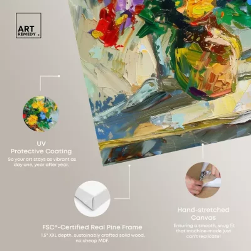 ART REMEDY® Art Remedy "Vase By The Window" Giclee Canvas Print