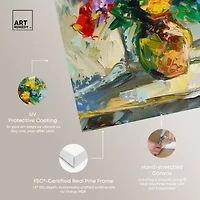 ART REMEDY® Art Remedy "Vase By The Window" Giclee Canvas Print
