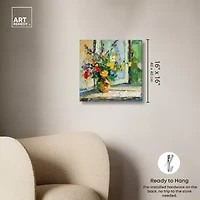 ART REMEDY® Art Remedy "Vase By The Window" Giclee Canvas Print