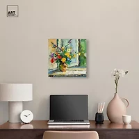 ART REMEDY® Art Remedy "Vase By The Window" Giclee Canvas Print