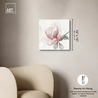 ART REMEDY® Art Remedy "Faded Blush Rose" Giclee Canvas Print