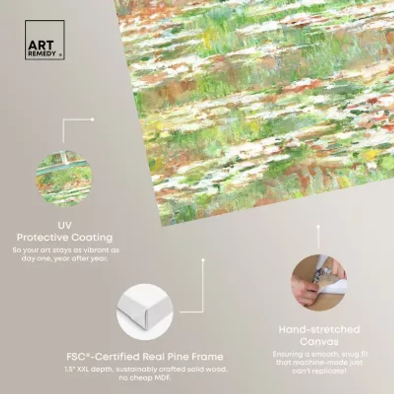 ART REMEDY® "The Garden" Giclee Floral And Botanical Canvas Art