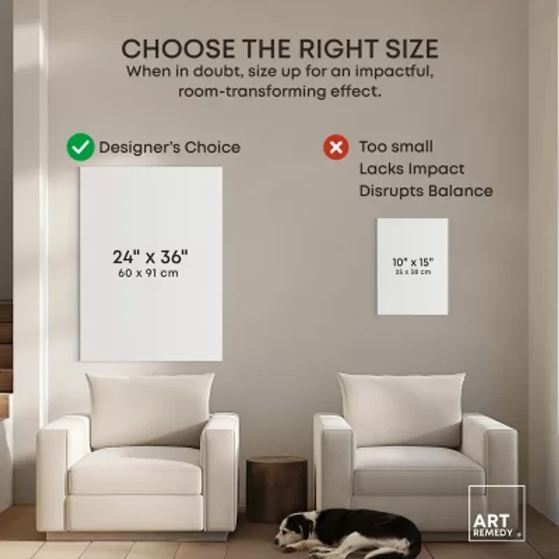 ART REMEDY® "The Garden" Giclee Floral And Botanical Canvas Art