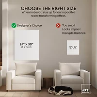 ART REMEDY® "Impressionist Pond" Giclee Nature And Landscape Canvas Art