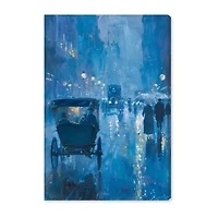 ART REMEDY® Art Remedy "London Nights" Giclee Canvas Print, Transportation Canvas Art
