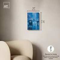 ART REMEDY® Art Remedy "London Nights" Giclee Canvas Print, Transportation Canvas Art