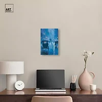 ART REMEDY® Art Remedy "London Nights" Giclee Canvas Print, Transportation Canvas Art
