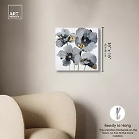 ART REMEDY® "Drama Flora" Giclee Floral And Botanical Canvas Art