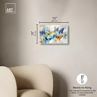 ART REMEDY® "Fluttering Butterflies" Giclee Animals Canvas Art