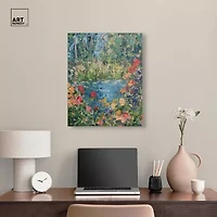 ART REMEDY® "Serene Escape" Giclee Canvas Print, Floral And Botanical Canvas Art