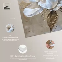 ART REMEDY® "Athenas Flower" Giclee Classic And Figurative Canvas Art