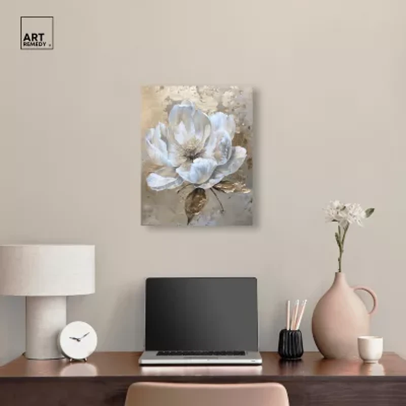 ART REMEDY® "Athenas Flower" Giclee Classic And Figurative Canvas Art