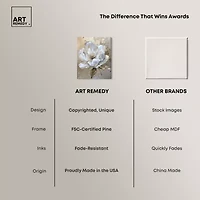 ART REMEDY® "Athenas Flower" Giclee Classic And Figurative Canvas Art