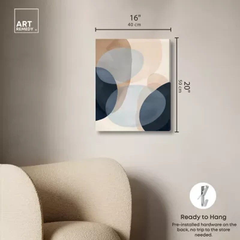 ART REMEDY® "In My Thoughts" Giclee Abstract Canvas Art