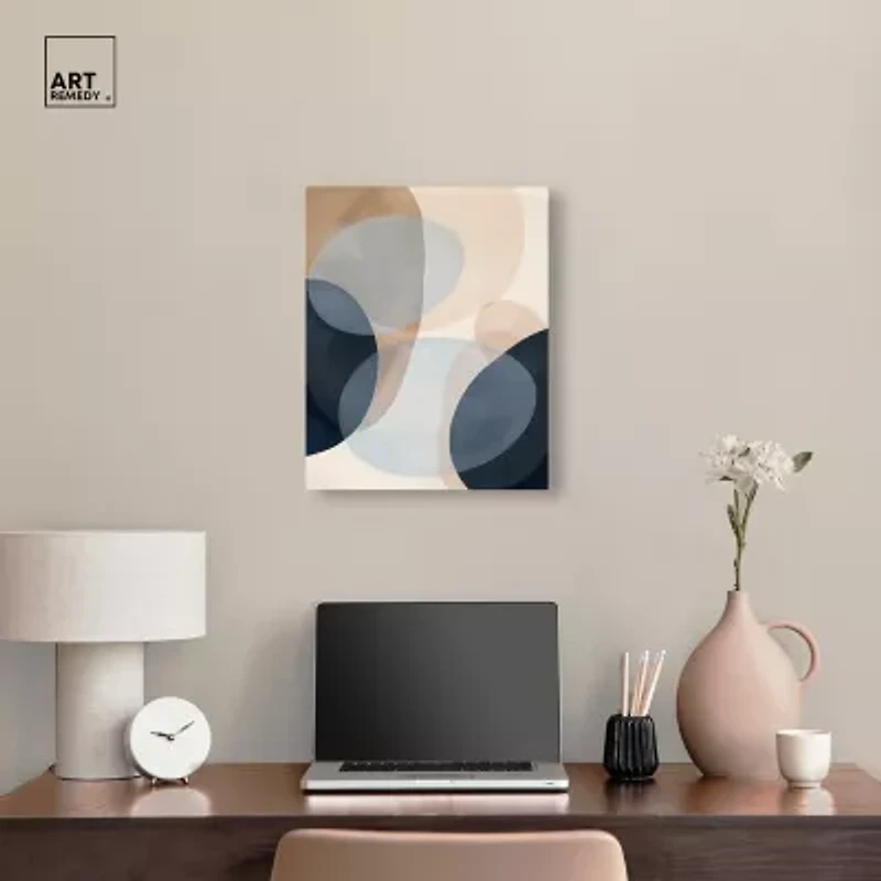 ART REMEDY® "In My Thoughts" Giclee Abstract Canvas Art