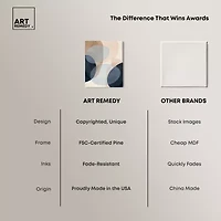 ART REMEDY® "In My Thoughts" Giclee Abstract Canvas Art