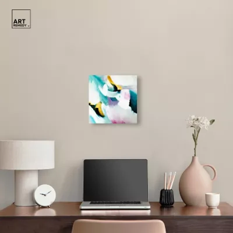 ART REMEDY® "Still Violas" Giclee Abstract Canvas Art