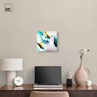 ART REMEDY® "Still Violas" Giclee Abstract Canvas Art