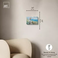 ART REMEDY® Art Remedy "Gentle Sea" Giclee Canvas Print, Nautical And Coastal Canvas Art