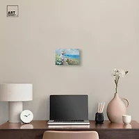 ART REMEDY® Art Remedy "Gentle Sea" Giclee Canvas Print, Nautical And Coastal Canvas Art