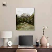 ART REMEDY® "April Woodland" Giclee Nature And Landscape Canvas Art