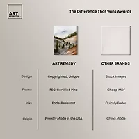 ART REMEDY® "Looks Closer But Is Far" Giclee Nature And Landscape Canvas Art