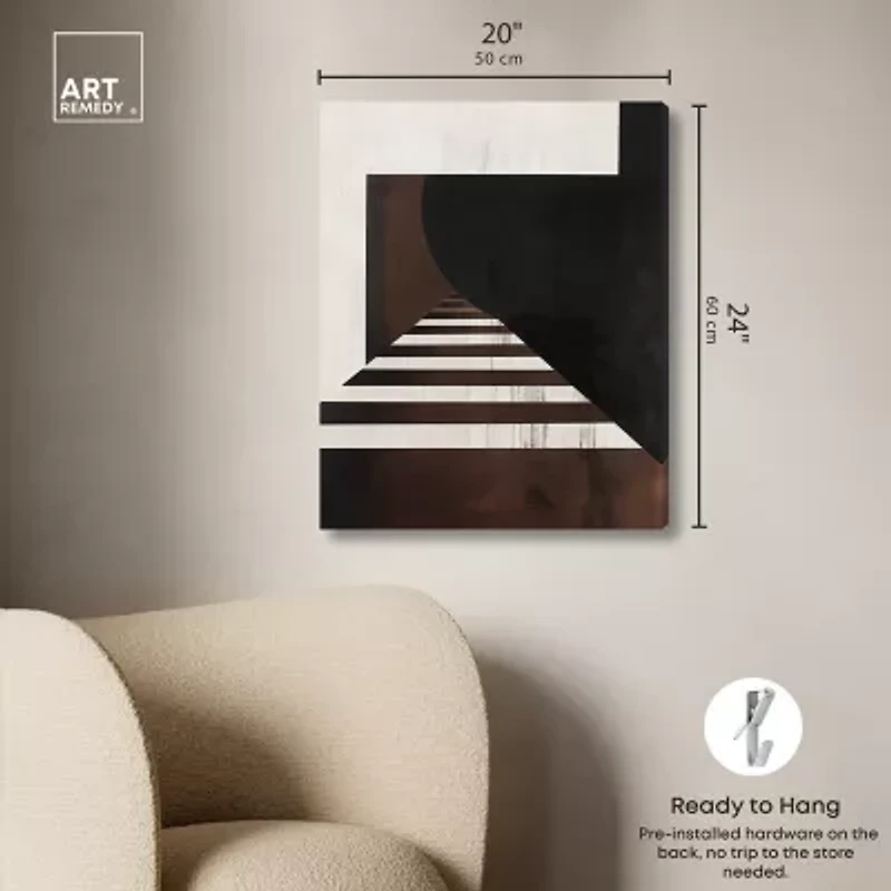 ART REMEDY® "Vertigo" Giclee Abstract Canvas Art