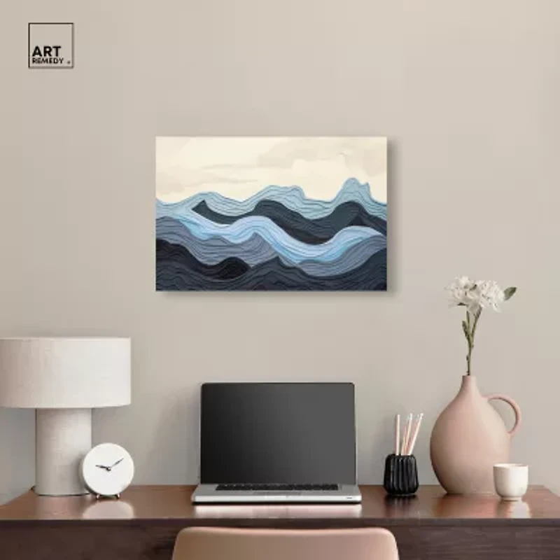 ART REMEDY® "Waverly" Giclee Abstract Canvas Art