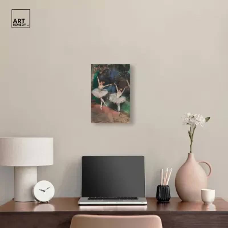 ART REMEDY® Art Remedy "Classical Ballerinas" Giclee Canvas Print, Music And Dance Canvas Art