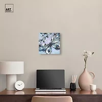 ART REMEDY® Art Remedy "Butterfly Trio" Giclee Canvas Print, Animals Canvas Art