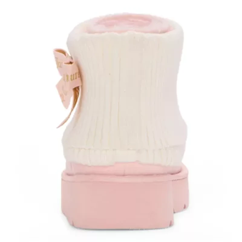 Juicy Couture Womens Pierre Flat Heel Winter Boots