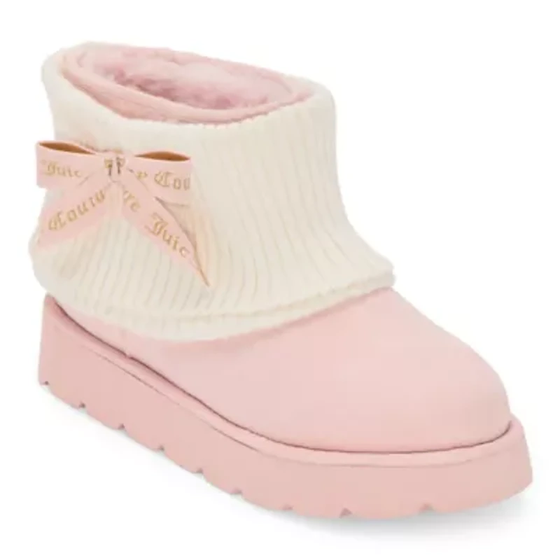 Juicy Couture Womens Pierre Flat Heel Winter Boots