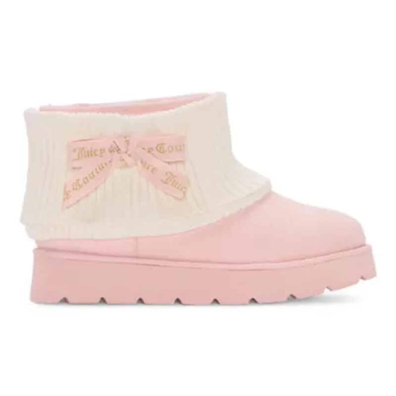 Juicy Couture Womens Pierre Flat Heel Winter Boots