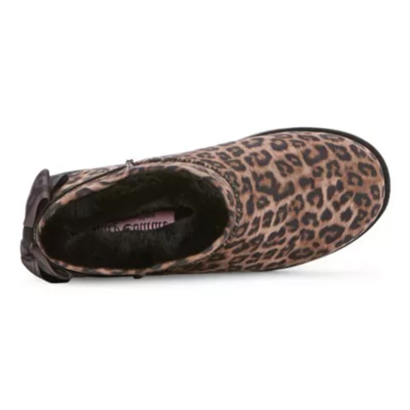 Juicy Couture Womens Killian Flat Heel Booties
