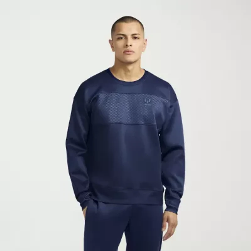 MESSI Collection Mens Crew Neck Long Sleeve Sweatshirt